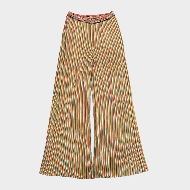 Missoni multicoloured striped trousers