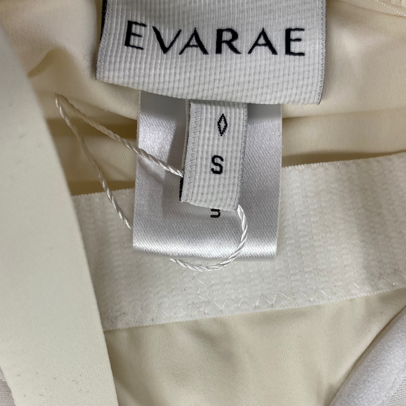 Everae women's ecru and khaki belted swimsuit