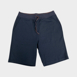 Loro Piana men's navy cotton shorts