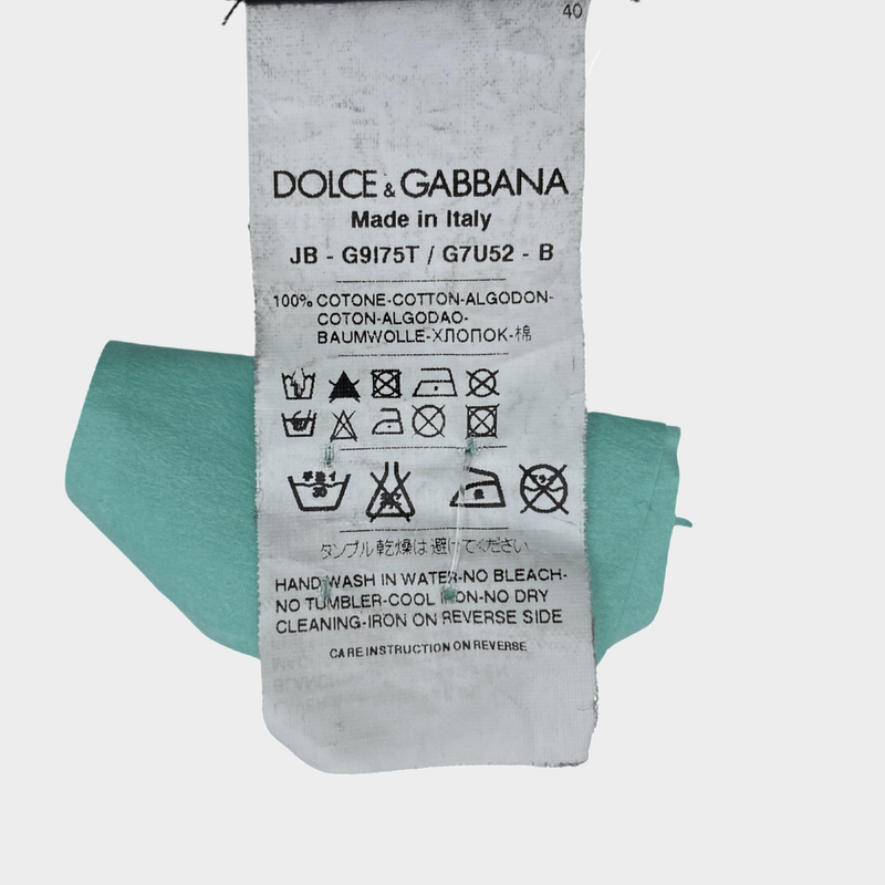 DOLCE&GABBANA men's 'Steve McQueen' brown cotton hoodie