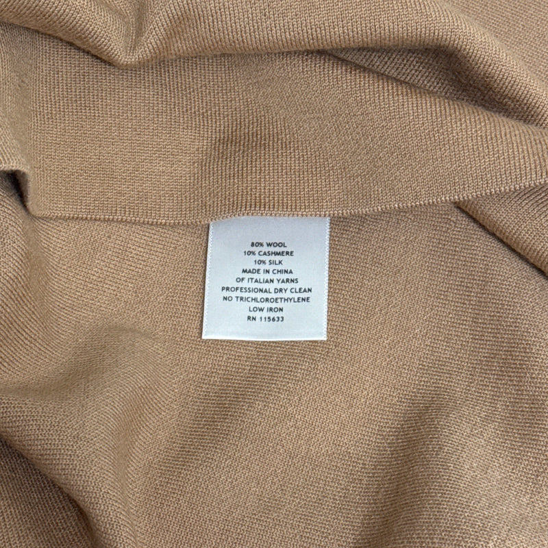 Gabriela Hearst Women's Beige Wool and Cashmere Turtleneck Jumper