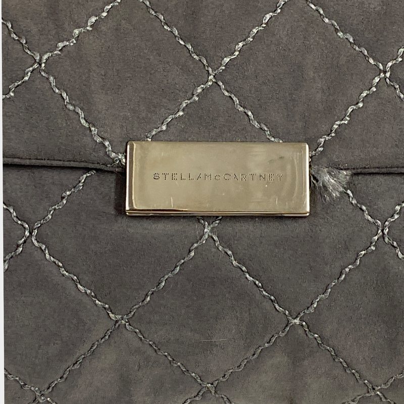 Stella McCartney women's grey medium beckett bag