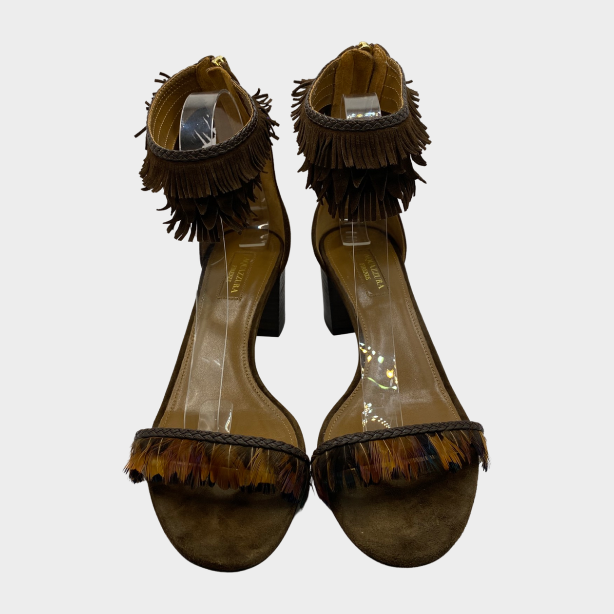 Aquazzura hotsell fringe heels