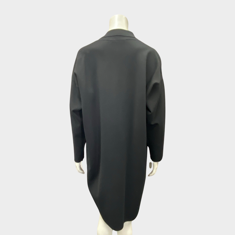 Stella McCartney women's black oversized coat