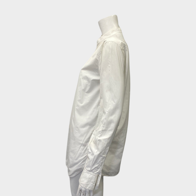 Celine women's white shirt with ties