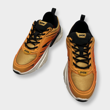 Dior Men\'s Brown and Yellow Sneakers Dior x Denim Tears Men main image 4