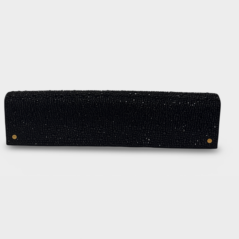 Thom Browne Women's rhinestone Black Limousine Mrs. Thom Clutch Bag