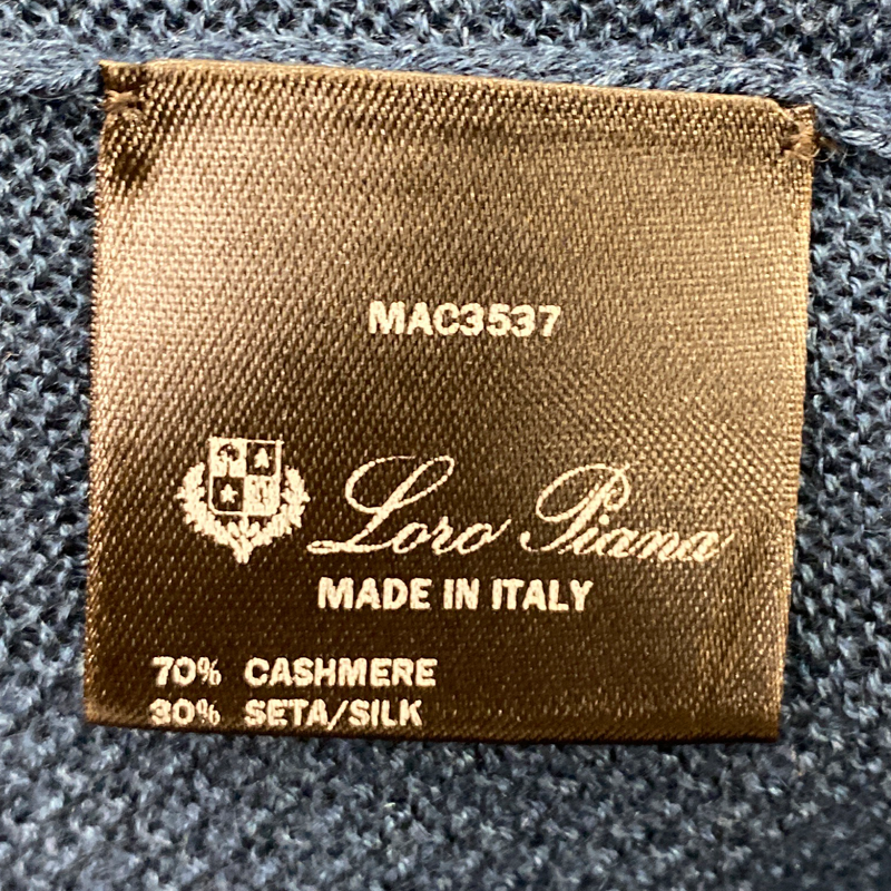 Loro Piana women's petrol blue cashmere set