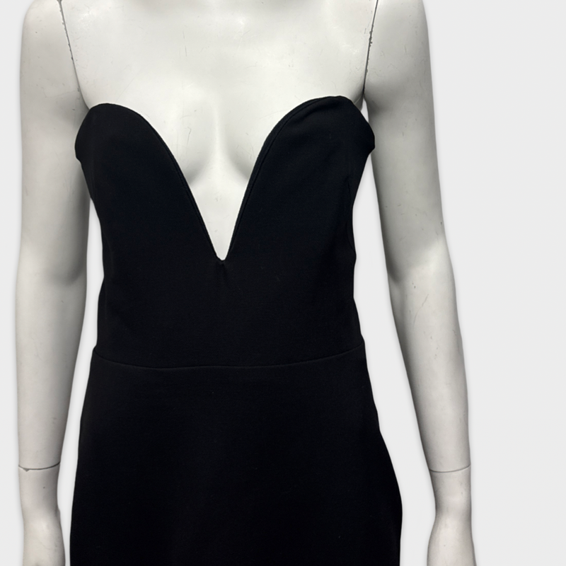 Veronica Beard Black Corset Dress