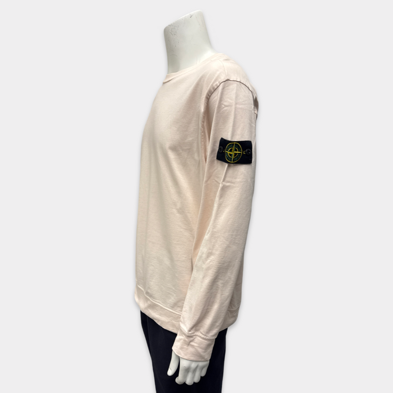 Stone Island Men's Light Pink Sweatshirt