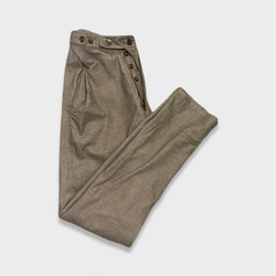 Vivienne Westwood Men's Brown virgin wool pants