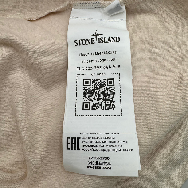 Stone Island Men's Light Pink Sweatshirt