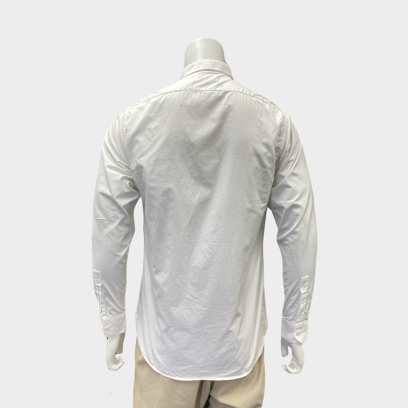 Saint Laurent men's white shirt
