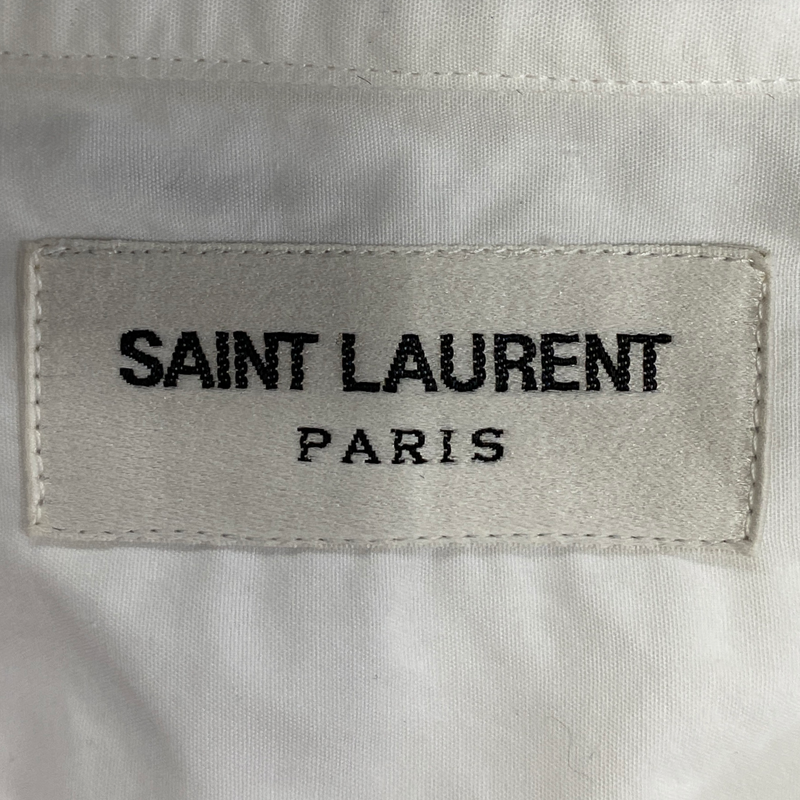 Saint Laurent men's white shirt