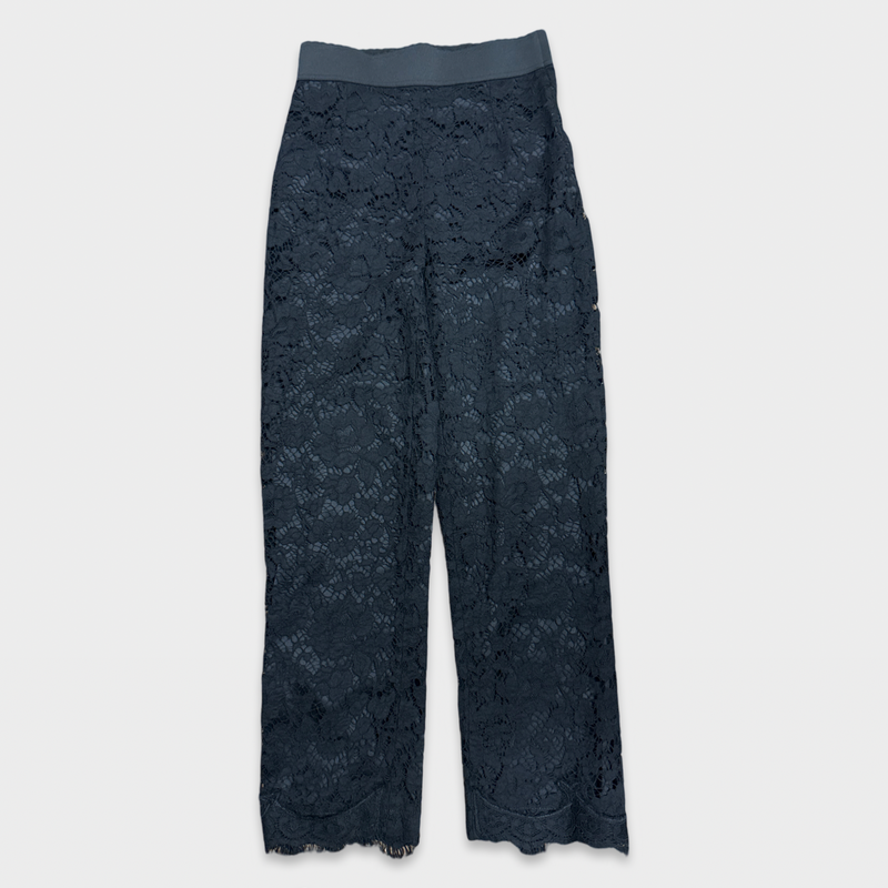 Dolce&Gabbana Women's lace Black Pants