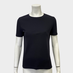 Hermes women's plum navy cotton top