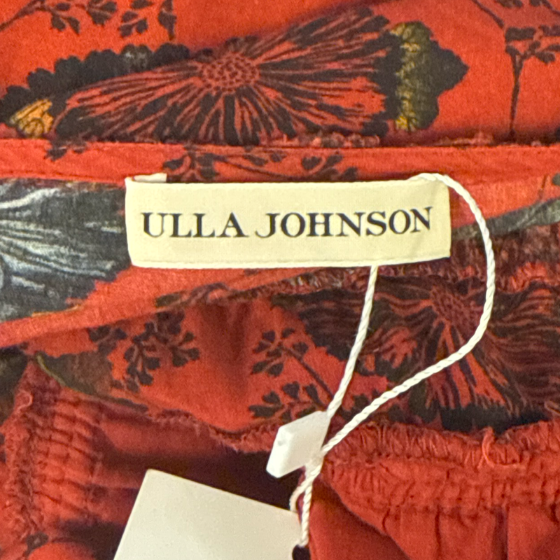Ulla Johnson Red floral print cotton Dress