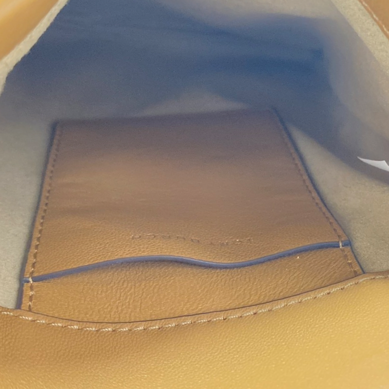 Tory Burch women's camel leather mini boho crossbody bag