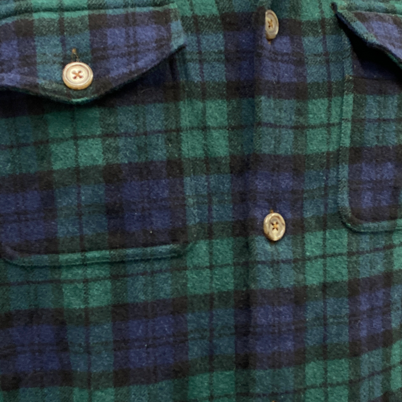 Polo Ralph Lauren men's navy & green check shirt