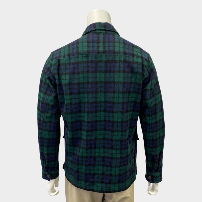 Polo Ralph Lauren men's navy & green check shirt