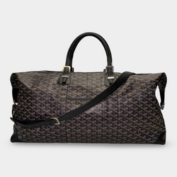 Goyard Boeing 55 Boston Leather Travel Bag