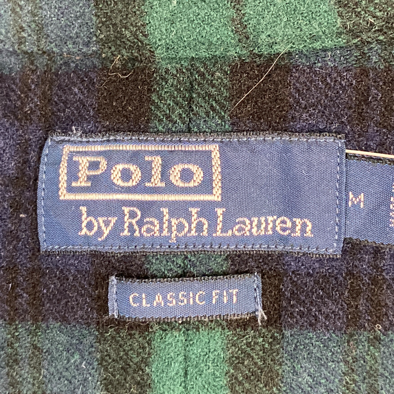 Polo Ralph Lauren men's navy & green check shirt