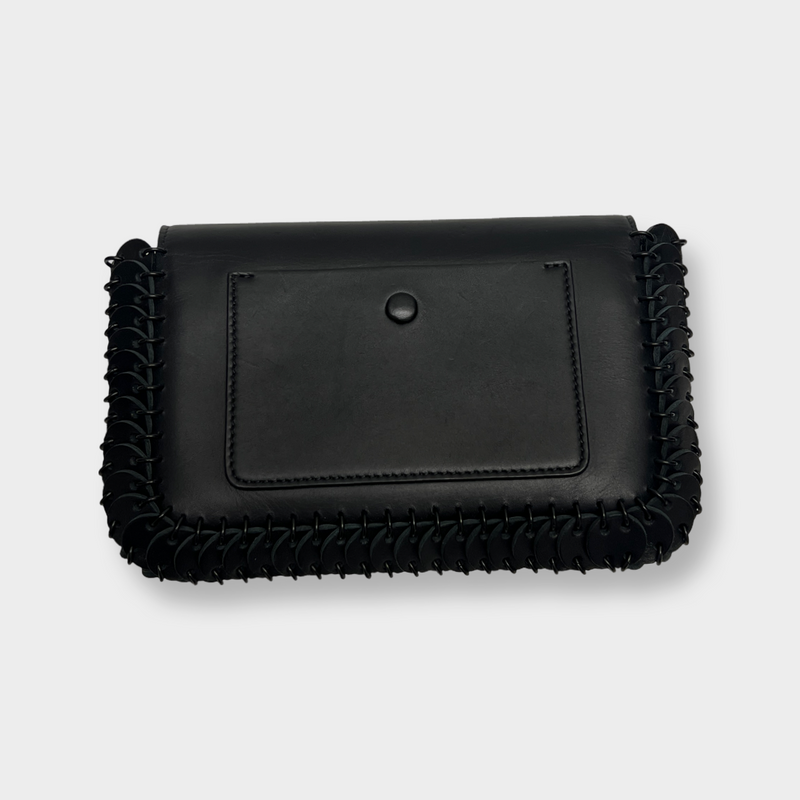 Paco Rabanne Women's Black Sequence Leather Bag