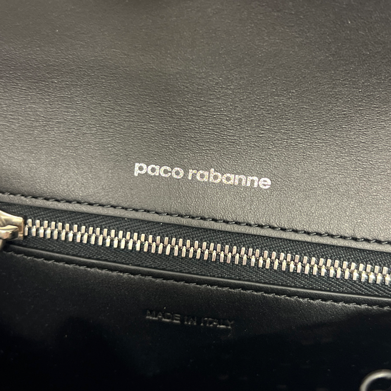 Paco Rabanne Women's Black Sequence Leather Bag