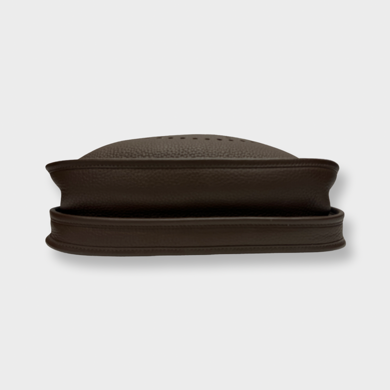 Hermès Women's Evelyn Brown Leather Bag