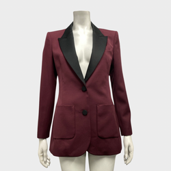 Racil women's burgundy suit set