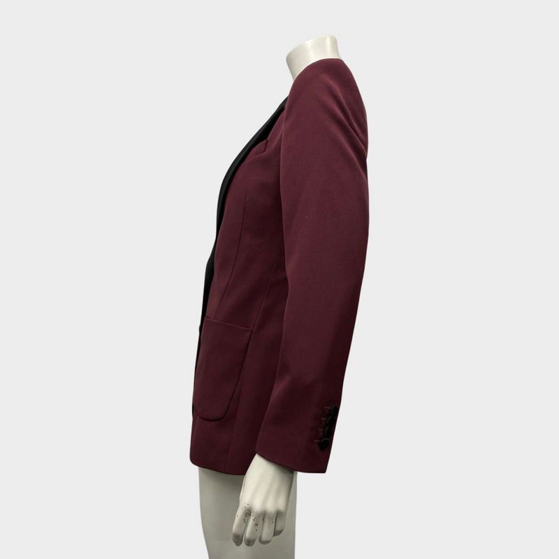 Racil women's burgundy suit set