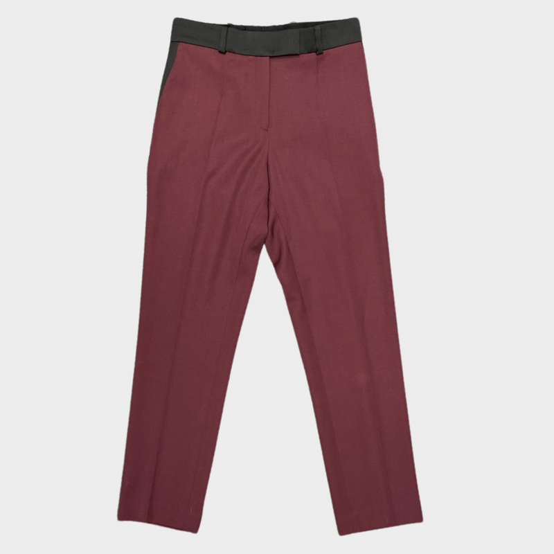 Racil women's burgundy suit set