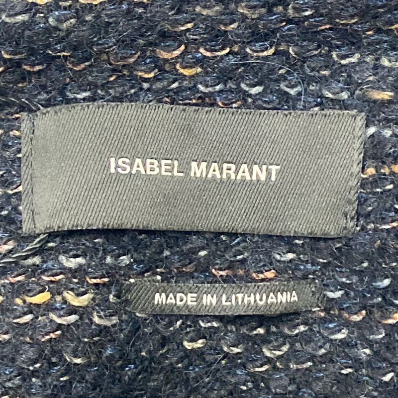 Isabel Marant women's black and multi wool blazer