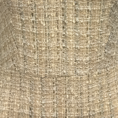 Alexander McQueen Beige Tweed Dress