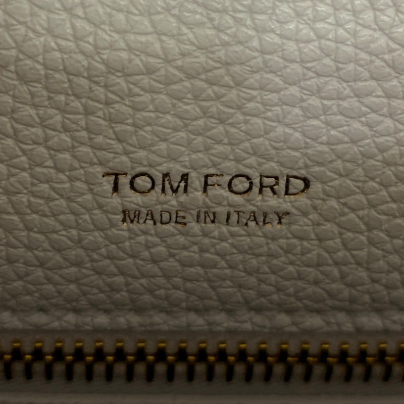 Tom Ford chalk leather Tara medium crossbody bag