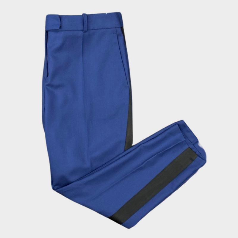 Racil women's blue wool evening trousers