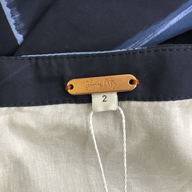 Johanna Ortiz blue cotton mini dress