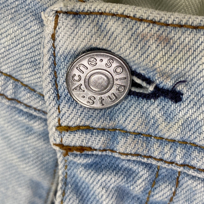Acne Studios men's light wash cotton jeans
