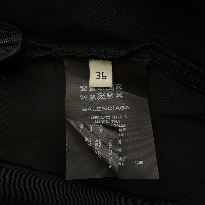 Balenciaga Women's Black Off The Shoulder Dress