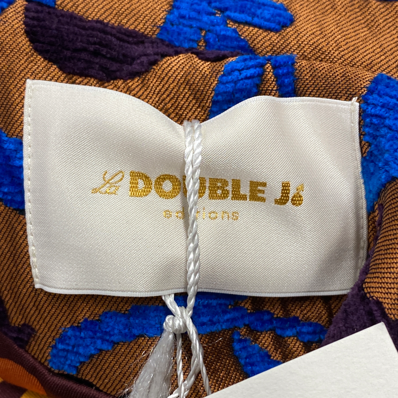 La Double J women's flower jacquard selva embroidery coat