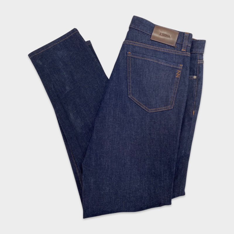 Z Zegna men's navy jeans