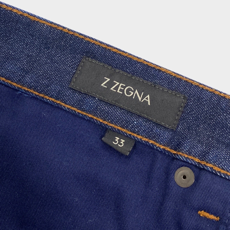 Z Zegna men's navy jeans