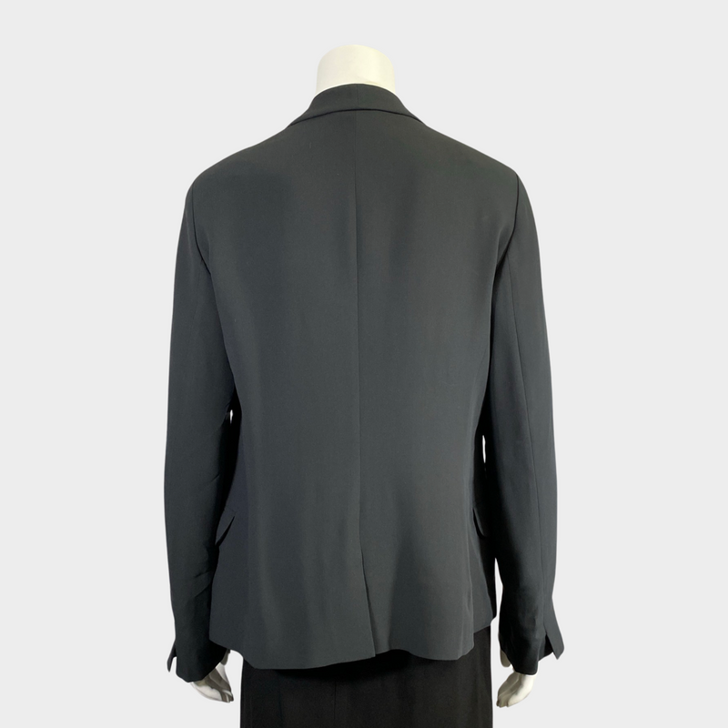 Loro Piana women's dark green silk jacket
