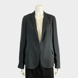 Loro Piana women's dark green silk jacket