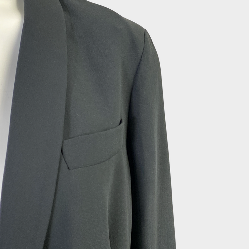 Loro Piana women's dark green silk jacket