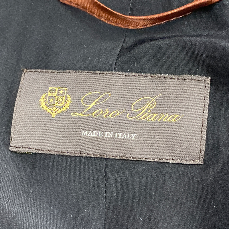 Loro Piana women's dark green silk jacket