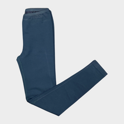 Alaia women's blue elasticated leggings