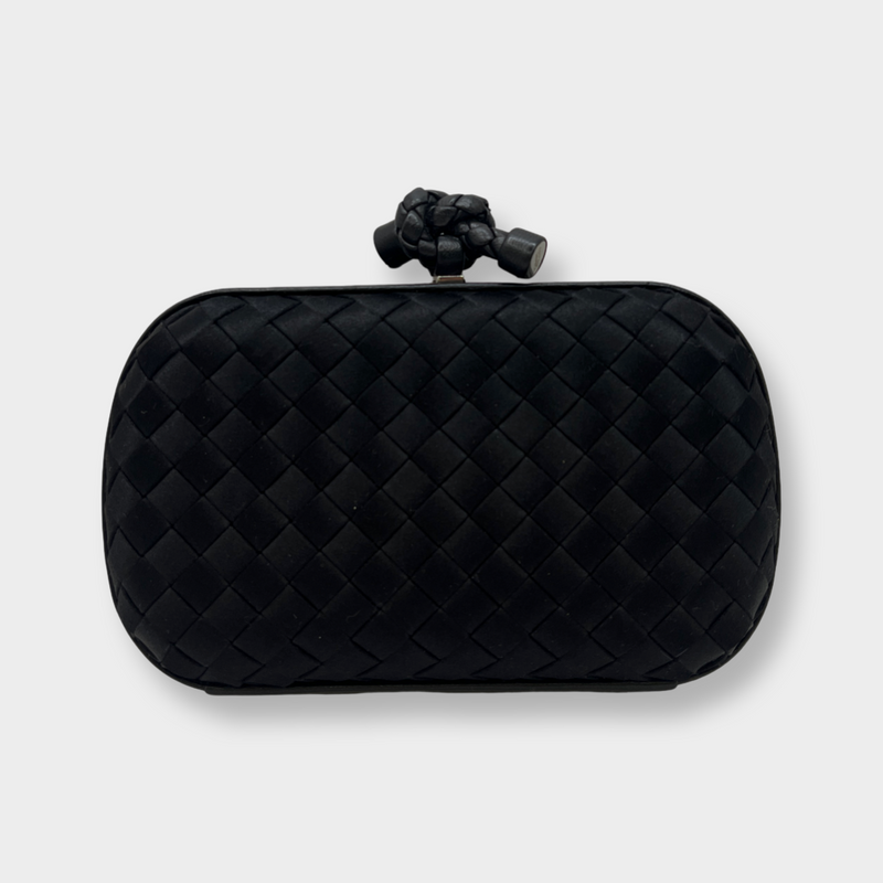 Bottega Veneta Women's Black Knot Clutch
