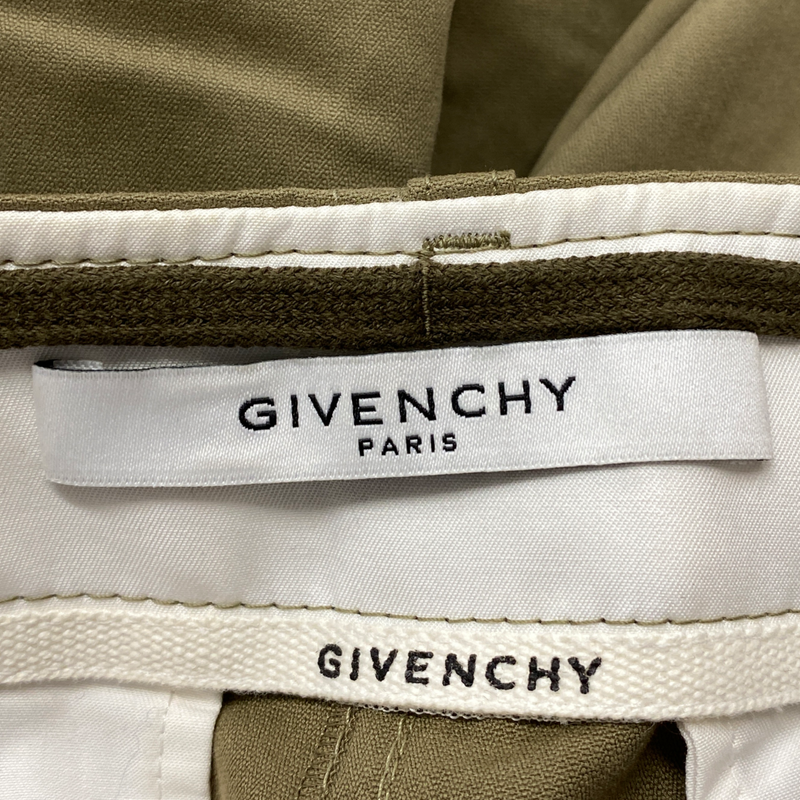 Givenchy women's khaki cargo trousers