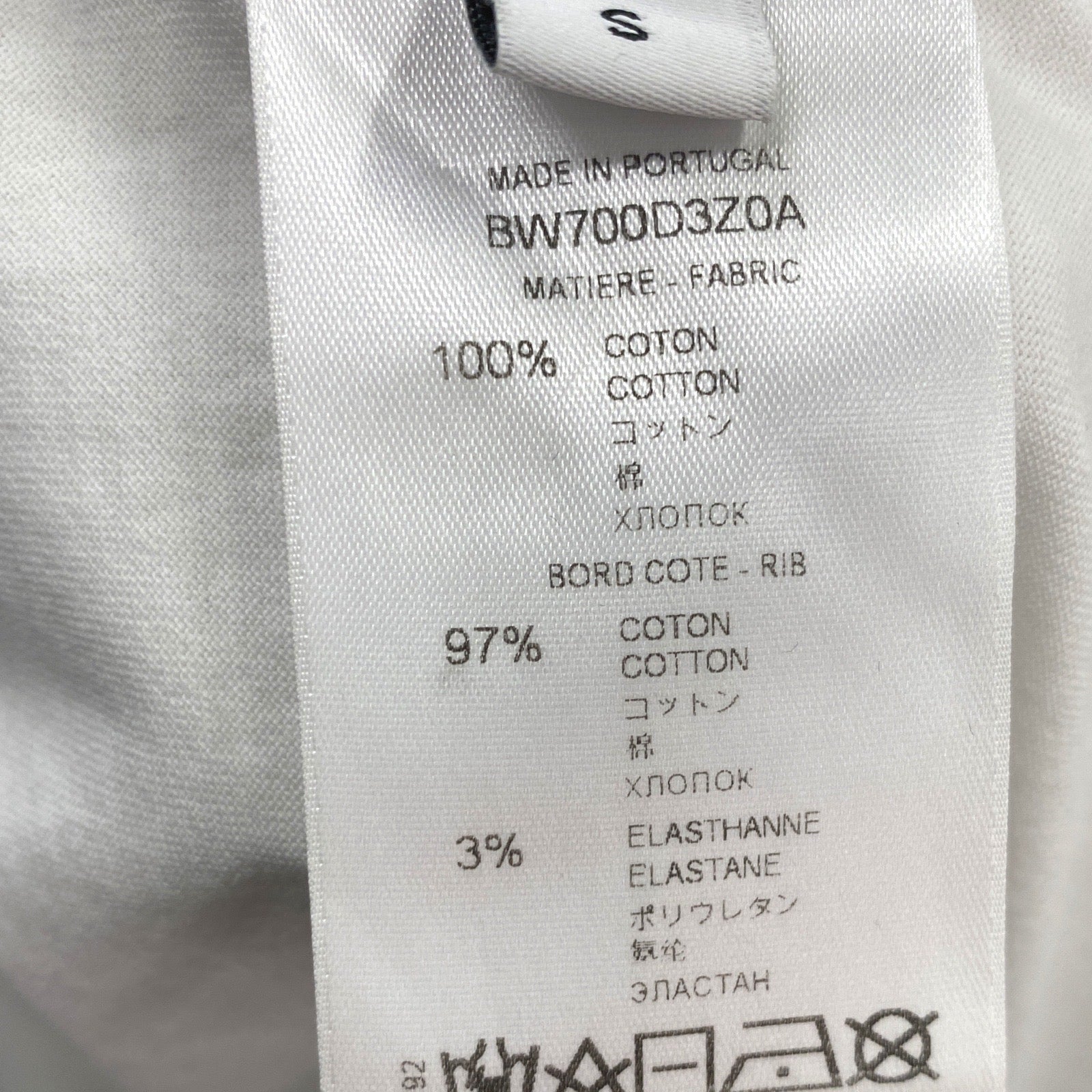 Givenchy women's white cotton t-shirt with silver star